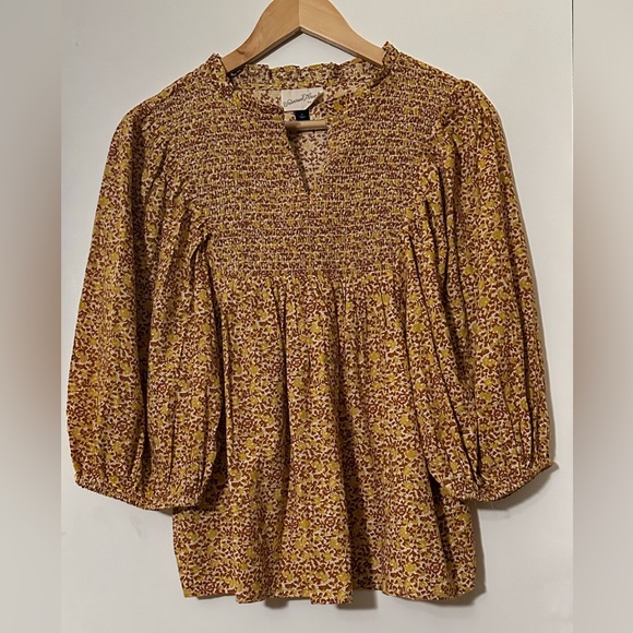 Universal Thread | Tops | Universal Thread Balloon Sleeve Peasant Top ...